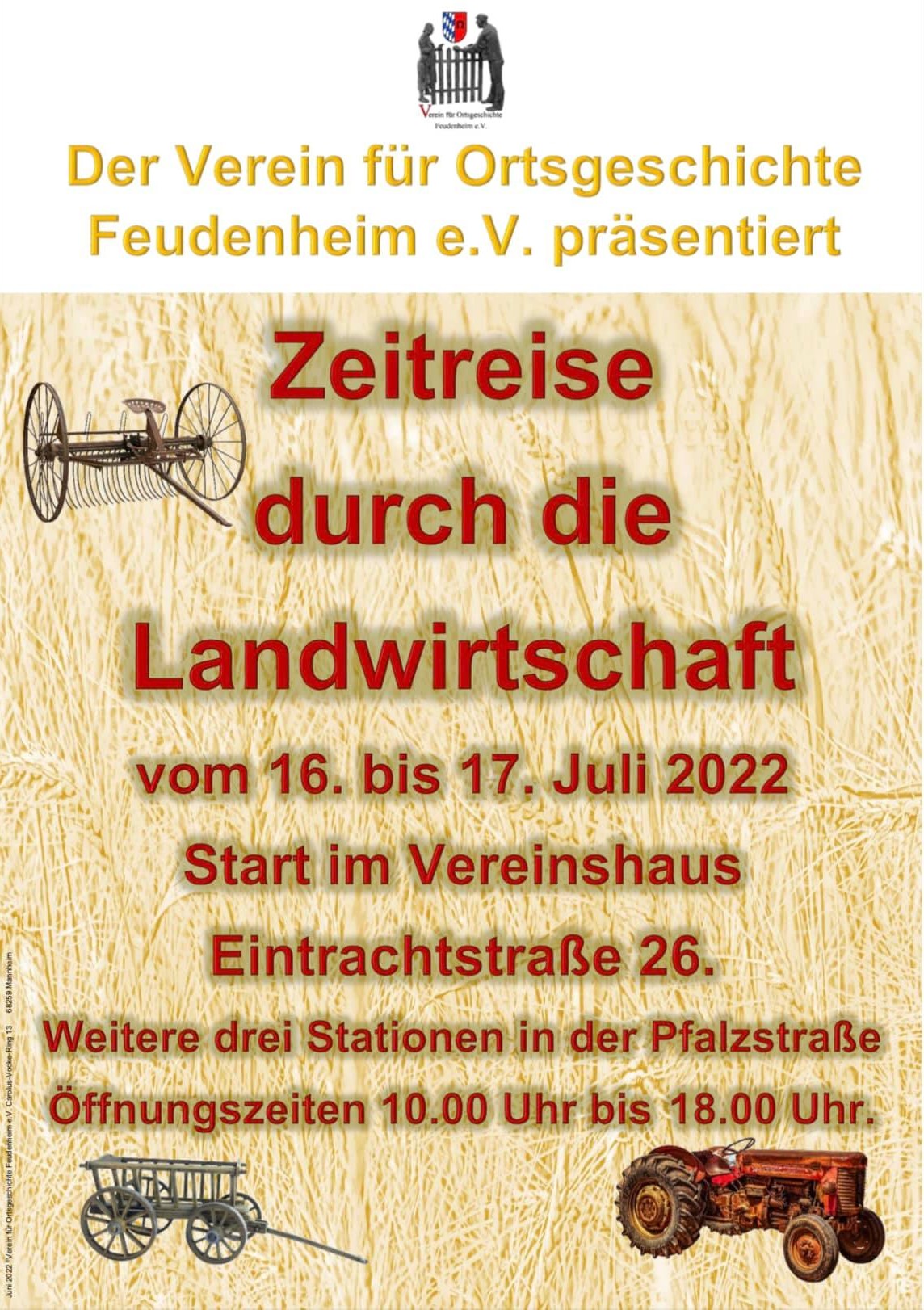 Zeitreise durch die Landwirtschaft 2022